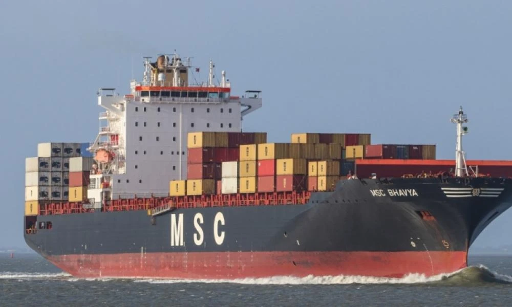 Συνεχίζει κανονικά την πορεία του το πλοίο «MSC Bha-vya V» - Λήξη συναγερμού ανακοίνωσαν οι βελγικές αρχές